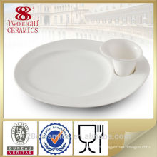 Wholesale snack plate and cup, unique chinese tableware